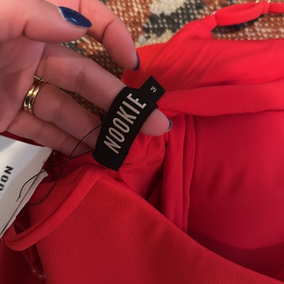 NWT Nookie Bailey Gown in Cherry size medium - Picture 7 of 7